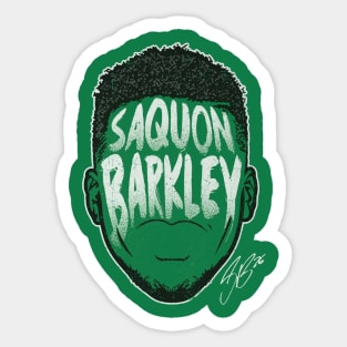 Saquon Barkley Philadelphia Player Silhouette Sticker